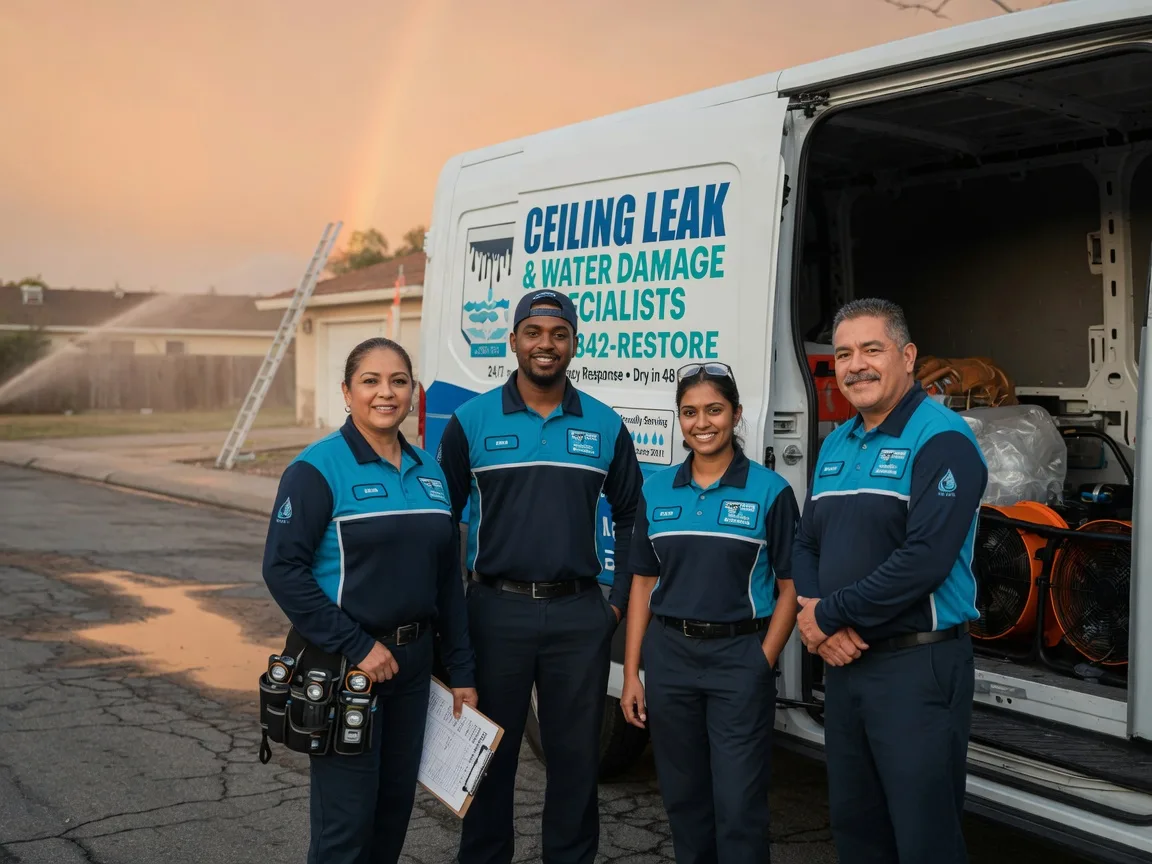 Ceiling Leak Cleanup company in Ebervale, PA