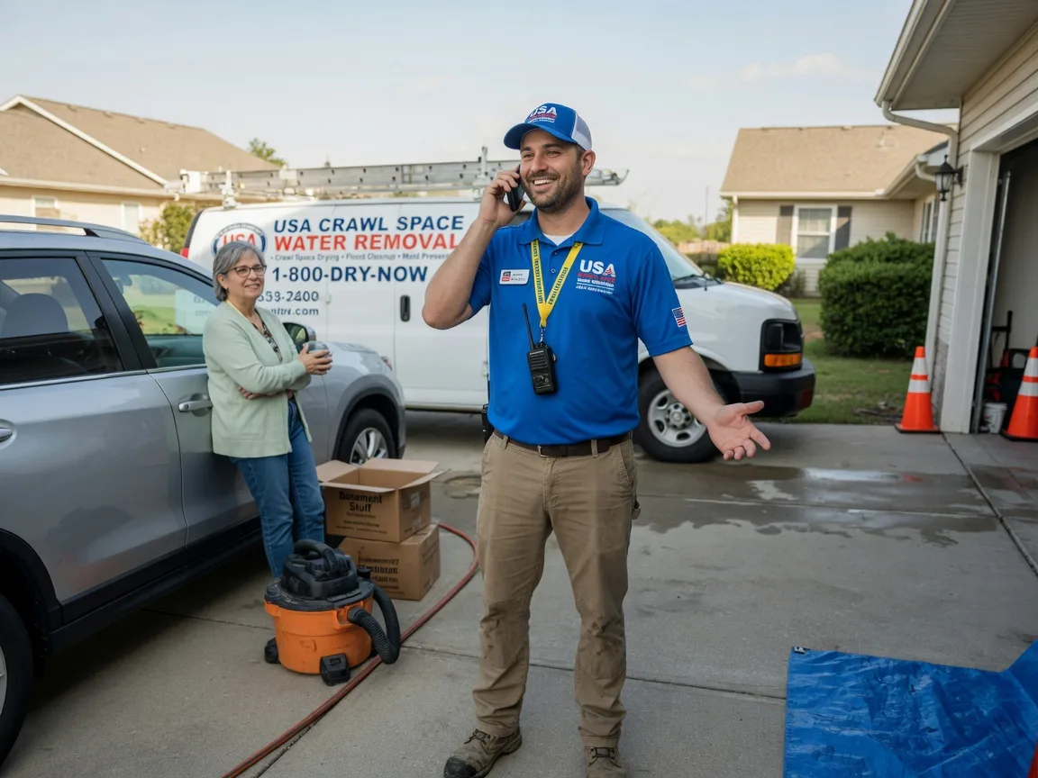 Crawl Space Water Removal Ebervale, PA FAQs